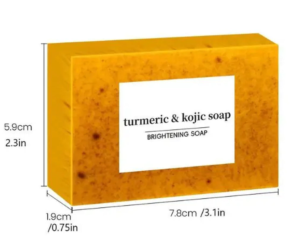 6-Piece Turmeric Skincare Set (Includes 2 Turmeric Soaps, 2 Cleansing Mousses, and 2 Cleansing Cloths). This High-Value Bundle Offers Nourishing Deep Cleansing Suitable for All Skin Types, Delivering a Fresh, Clean Experience as Part of Your Daily Routine