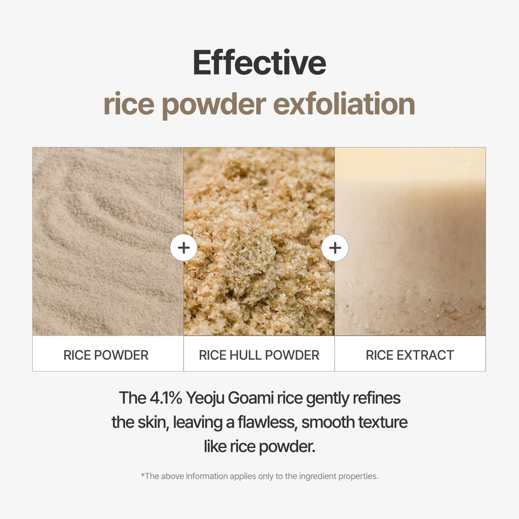 I'M from Rice Mask, Gentle Exfoliating & Hydrating Wash-Off Face Mask with Rice Powder for Glass Skin, Suitable for Sensitive Skin, 2.37 Fl Oz, Exfoliate, Organic, Moisture, Nourishing, Hypoallergenic Face Scrubs & Peels, Single Item
