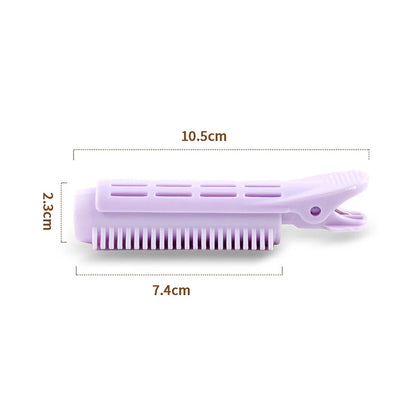 2Pcs Fluffy Curling Hairpin Rollers Hair Roots Hair Clip Women Volumizing Curling Fixed Plastic Hair Curler Twist Styling Tools